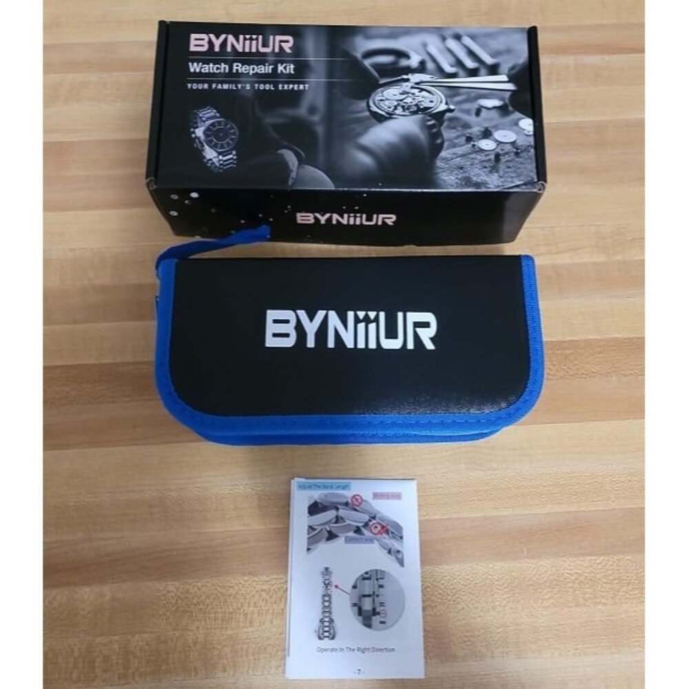 New Watch Repair Kit, Watch Battery Replacement Tool Kit, Watch Repair Tools